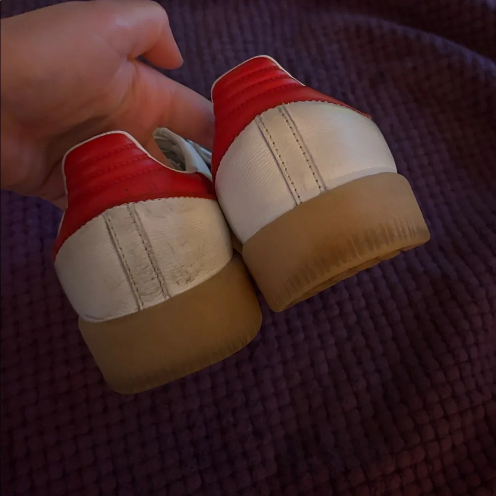 Adidas red sambae samba platform sneaker - Picture 6 of 7